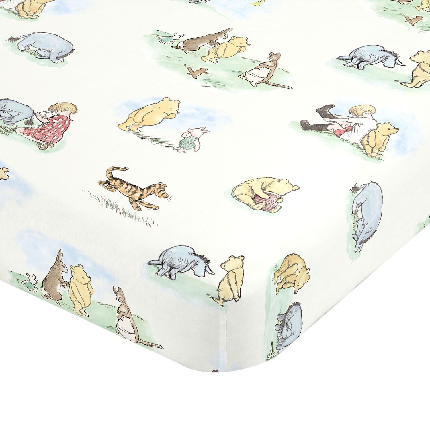 Nojo Classic Winine The Pooh 6-pc. Winnie The Pooh Crib Bedding Set