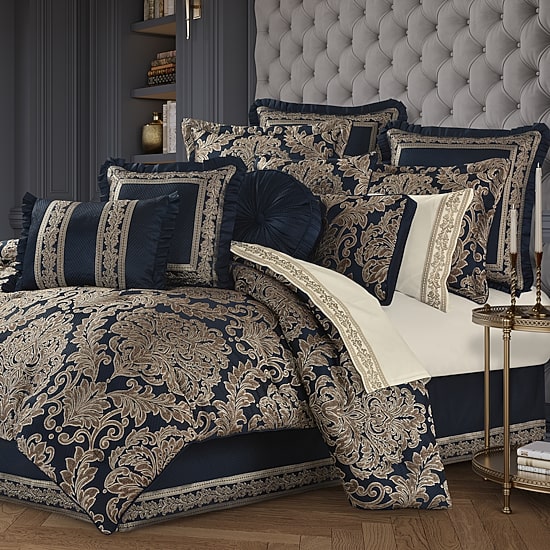 Queen Street Modena 4-pc. Jacquard Extra Weight Comforter Set
