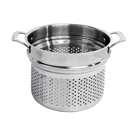 BergHOFF Pro 18/10 Tri-Ply Stainless Steel Steamer 9.5" Strainer
