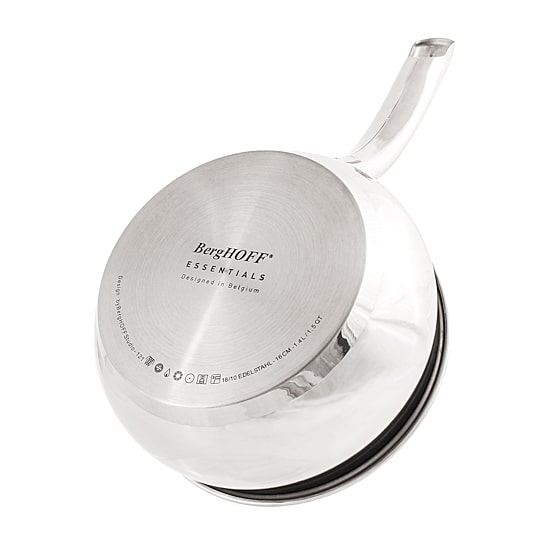 BergHOFF Belly Shape 18/10 Stainless Steel 1.5-qt. Sauce Pan