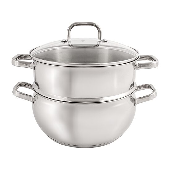 BergHOFF Belly Shape 18/10 Stainless Steel 5.5-qt. Stockpot