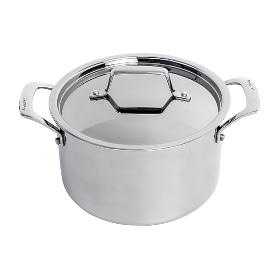 BergHOFF 18/10 Stainless Steel Tri-Ply 4-qt. Stockpot with Lid