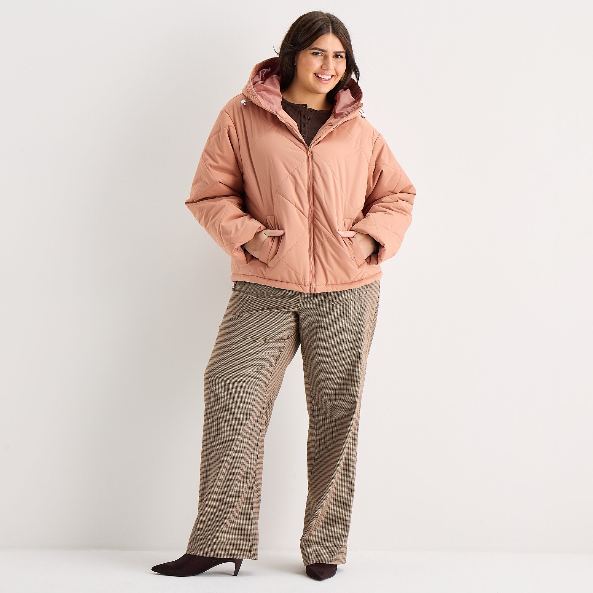 A.N.A Womens Midweight Plus Jacket