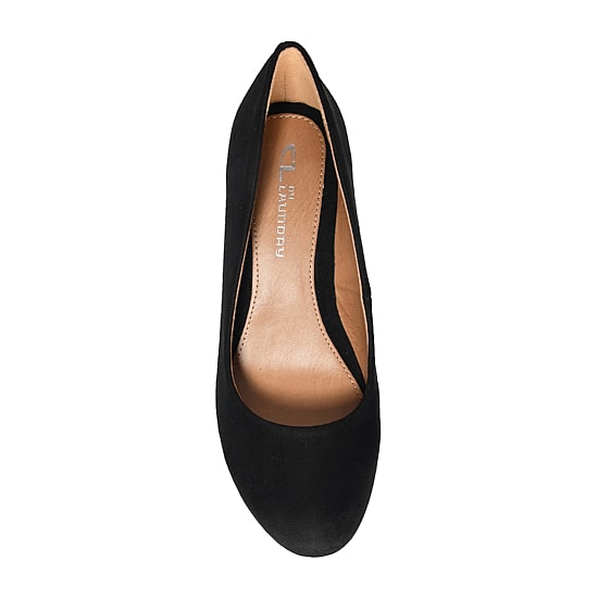 CL by Laundry Nima Womens Round Closed Toe Wedge Heel Pumps