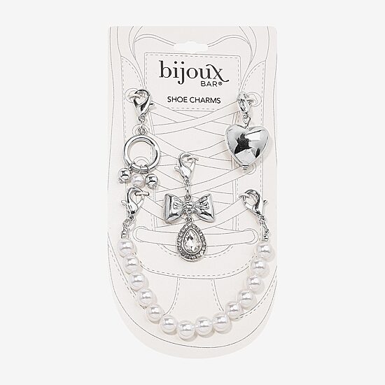 Bijoux Bar Heart Valentines Day Shoe Charm