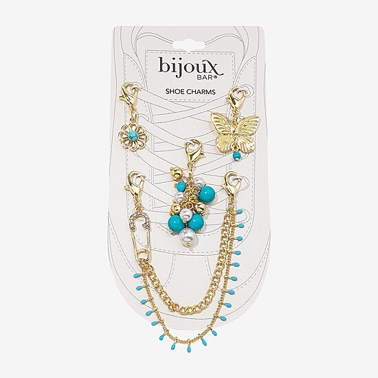 Bijoux Bar Butterfly Flower Valentines Day Shoe Charm