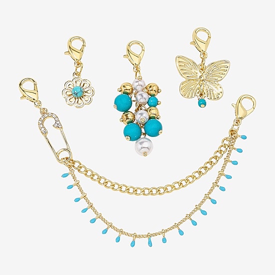 Bijoux Bar Butterfly Flower Valentines Day Shoe Charm