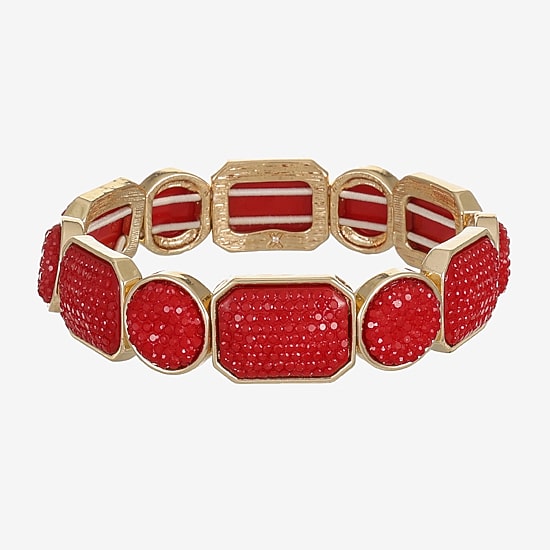 Mixit Gold Tone Womens Stretch Bracelet