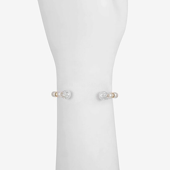 Liz Claiborne Gold Tone Womens Cuff Bracelet