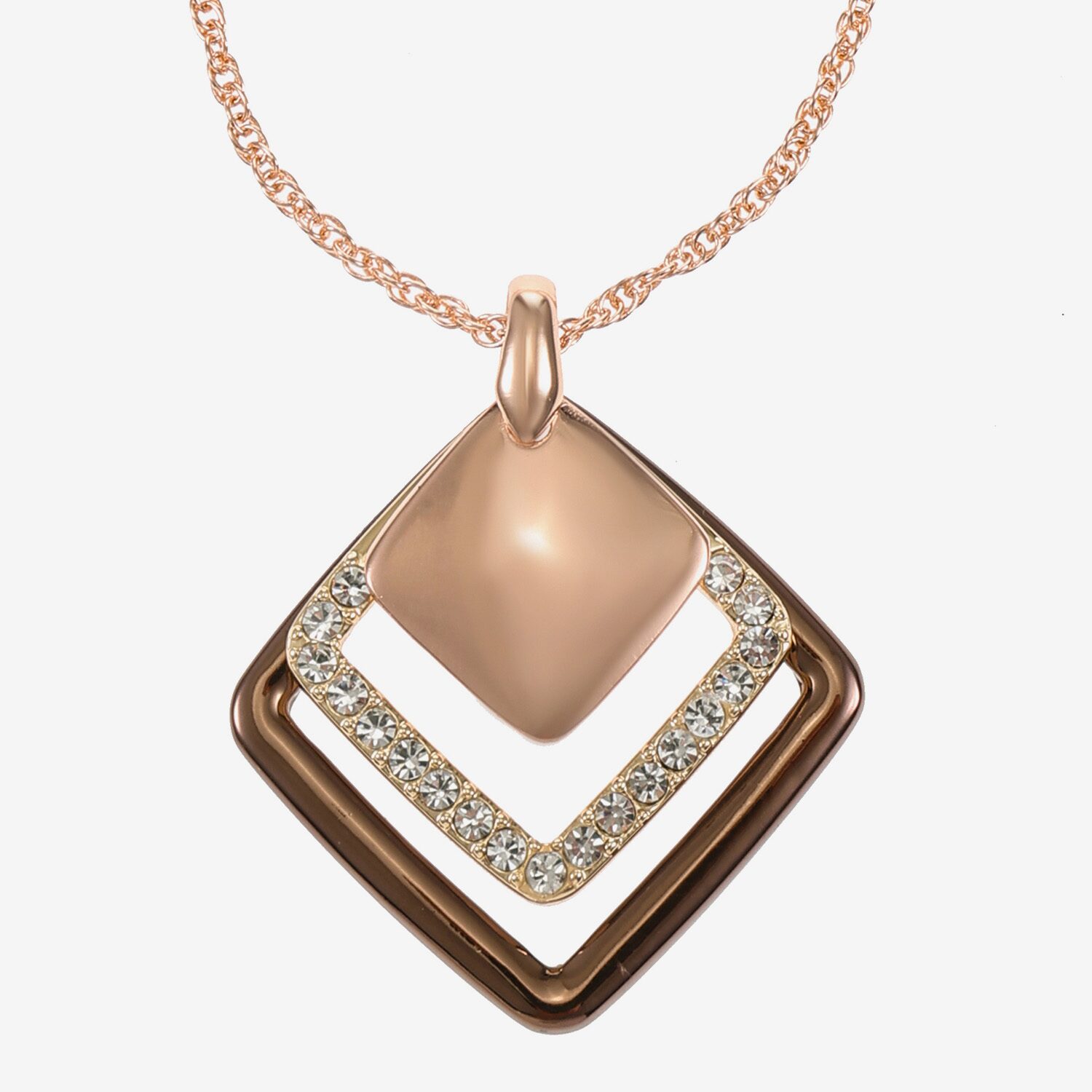 Liz Claiborne Pendant Necklace & Drop Earring Womens Glass Square 2-pc. Jewelry Set
