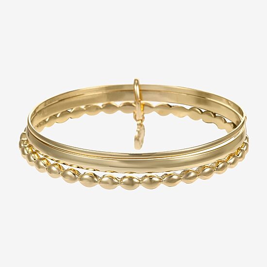 Liz Claiborne Textured Womens 3-pc. Bracelet Set