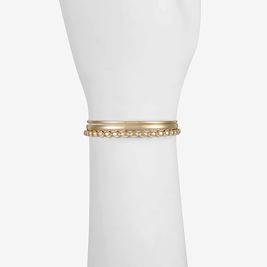 Liz Claiborne Textured Womens 3-pc. Bracelet Set