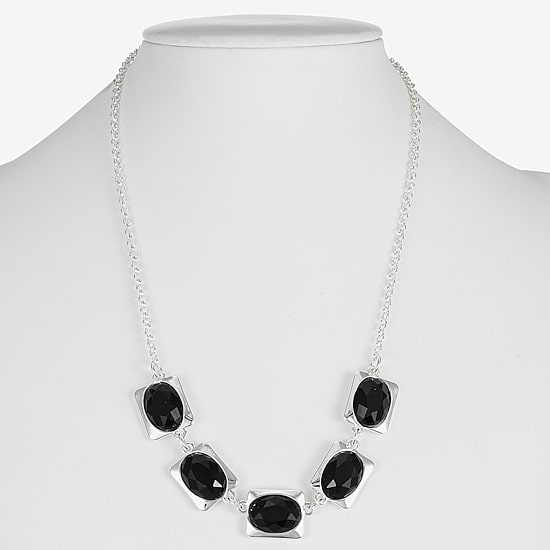 Liz Claiborne Frontal Womens 17 Inch Collar Necklace