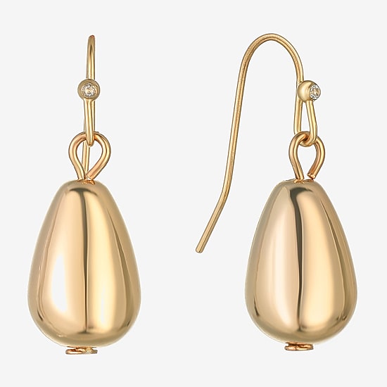 Liz Claiborne Beaded Womens Drop Earrings