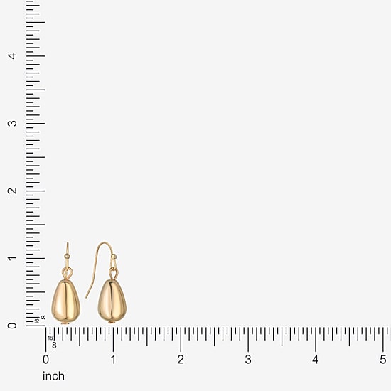 Liz Claiborne Beaded Womens Drop Earrings