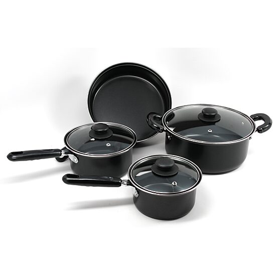 Better Chef Aluminum 7-pc. Deluxe Non-Stick Cookware Set