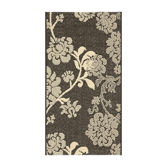 Safavieh Courtyard Collection Cole Floral Indoor/Outdoor Area Rug