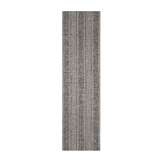 Safavieh Courtyard Collection Elena Geometric Indoor/Outdoor Runner Rug