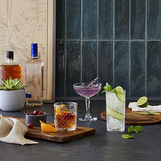 Luminarc Broadway Craft Culture 2-pc. Martini Glass