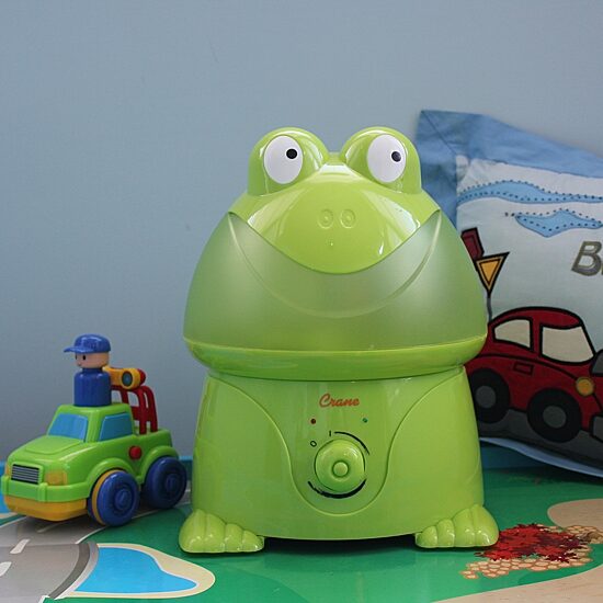 Crane  1 Gallon Ultrasonic Cool Mist Humidifier - Frog
