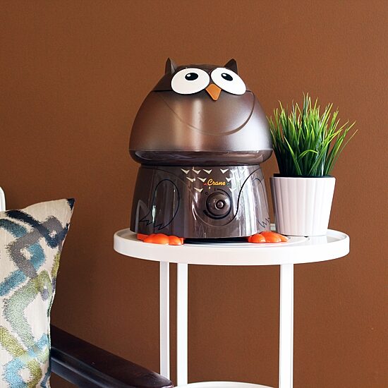 Crane  1 Gallon Ultrasonic Cool Mist Humidifier - Owl