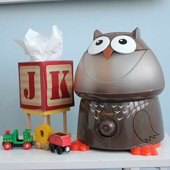 Crane  1 Gallon Ultrasonic Cool Mist Humidifier - Owl