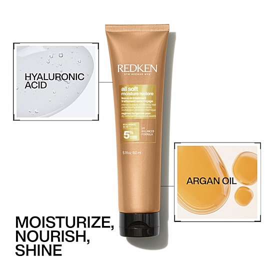 Redken Moisture Restore Leave In Hair Treatment 5.1 oz.