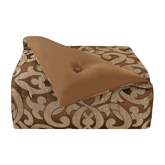 Queen Street La Grande Copper 4-pc. Jacquard Coverlet Set
