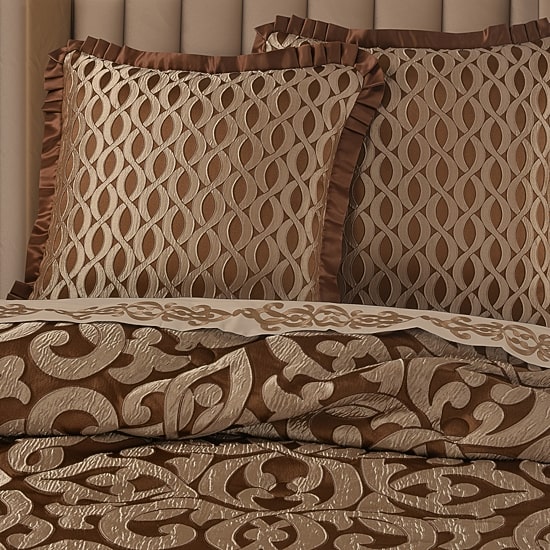 Queen Street La Grande Copper Euro Sham