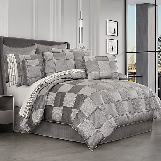 Queen Street Benton 4-pc. Jacquard Extra Weight Comforter Set