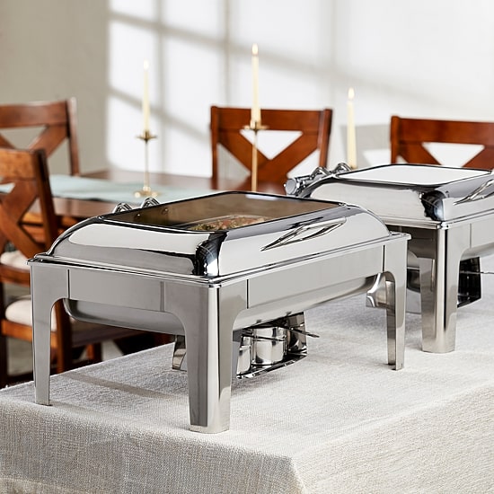 Denmark Stainless Steel 6-pc Chafing Dish Set