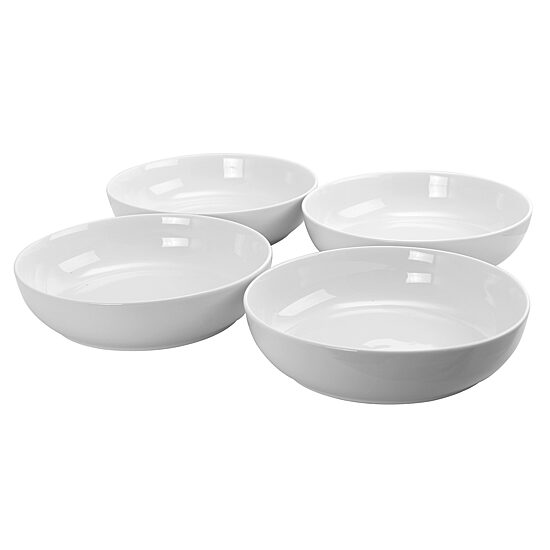 Gibson 4-pc. Stoneware Pasta Bowl