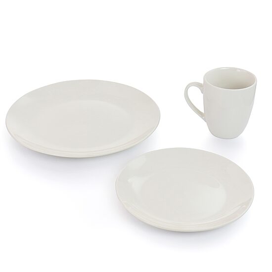 Elama Iris 32-pc. Porcelain Dinnerware Set