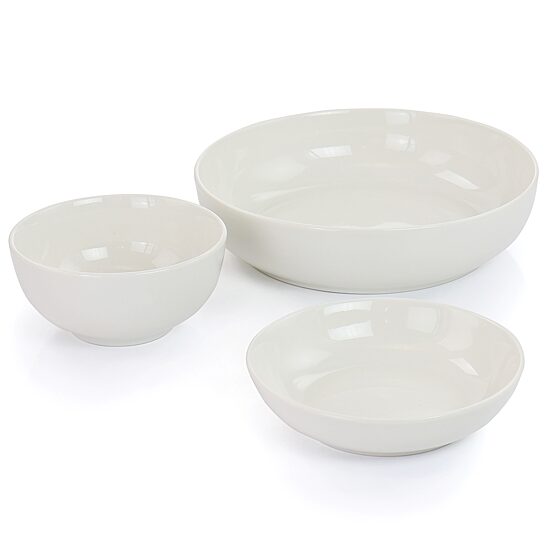 Elama Iris 32-pc. Porcelain Dinnerware Set