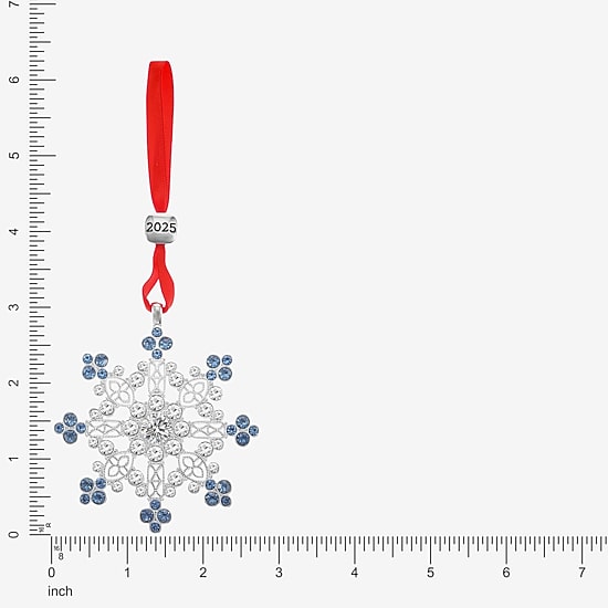Monet Jewelry Silver Tone Christmas Ornament