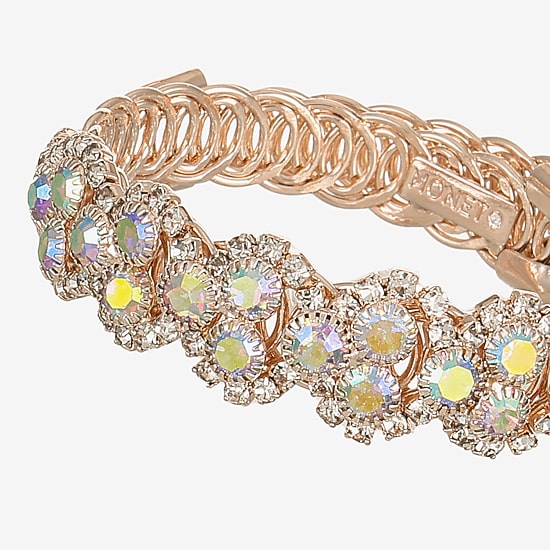 Monet Jewelry Coil Womens Glass Wrap Bracelet