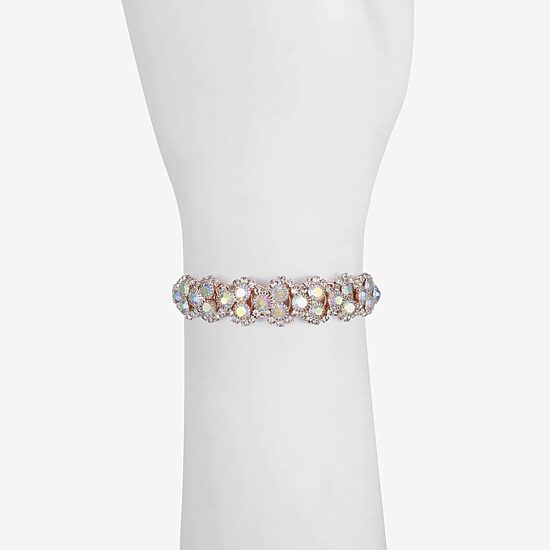 Monet Jewelry Coil Womens Glass Wrap Bracelet