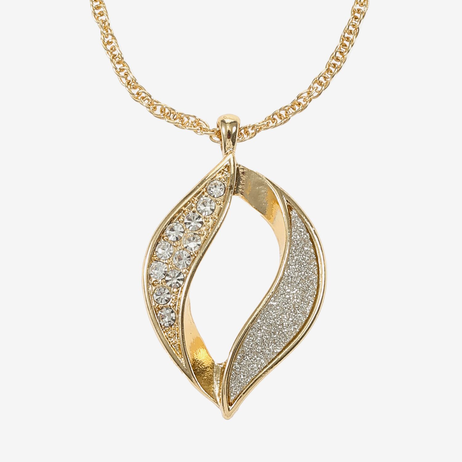 Monet Jewelry Twist Pendant Necklace & Drop Earring Womens Glass 2-pc. Jewelry Set