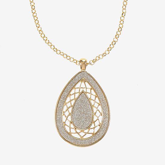 Monet Jewelry Pendant Necklace & Drop Earring Womens 2-pc. Jewelry Set