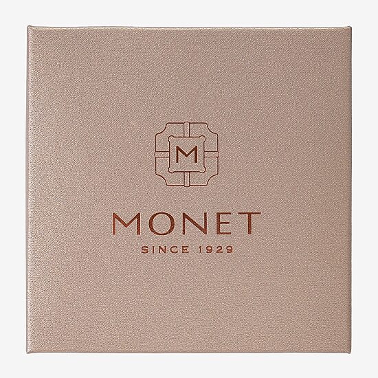Monet Jewelry Two Tone Collar Frontal Necklaces & Drop Earring Womens Round 2-pc. Jewelry Set