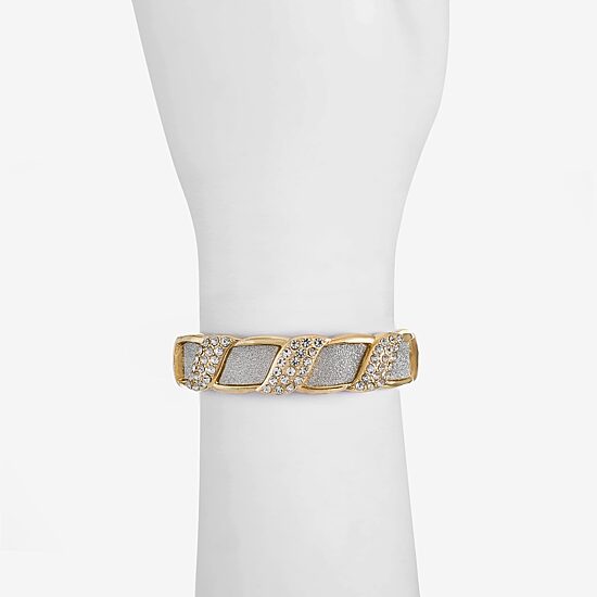 Monet Jewelry Womens Glass Bangle Bracelet
