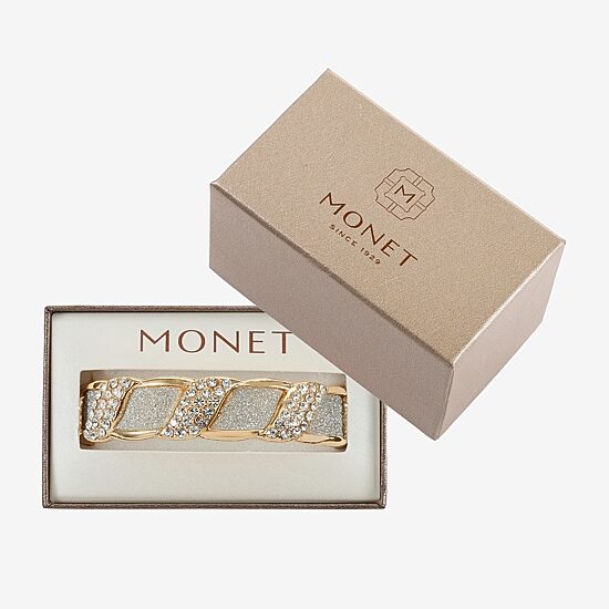 Monet Jewelry Womens Glass Bangle Bracelet