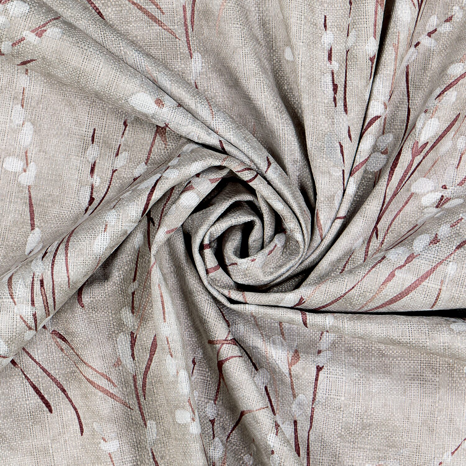 Eclipse Ambiance Botanical Grommet Top Energy Saving 100% Blackout Single Curtain Panel