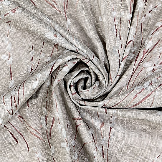 Eclipse Ambiance Botanical Grommet Top Energy Saving 100% Blackout Single Curtain Panel
