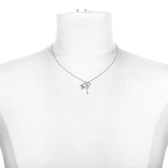 Bijoux Bar Delicates Womens Keys 2-pc. Jewelry Set