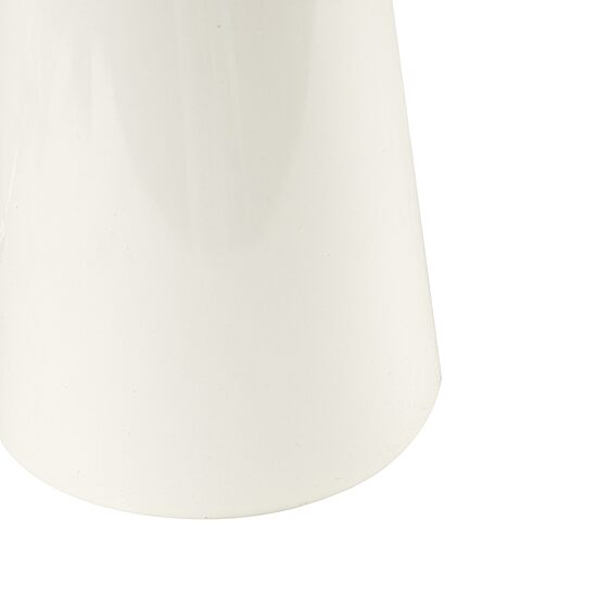 INK+IVY Tristan Triangular Ceramic and Wood Table Lamp