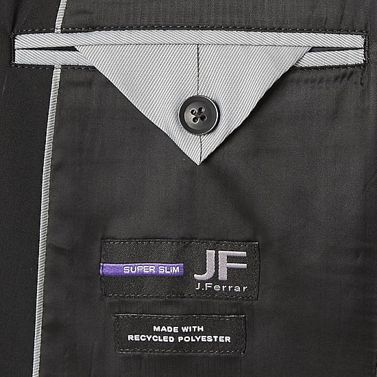J. Ferrar Ultra Comfort Mens Stretch Fabric Super Slim Fit Suit Jacket