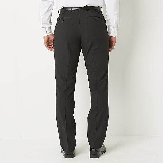 J. Ferrar Ultra Comfort Mens Stretch Fabric Classic Fit Flat Front Suit Pant