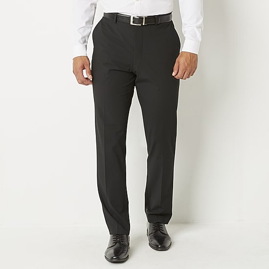 J. Ferrar Ultra Comfort Mens Stretch Fabric Classic Fit Flat Front Suit Pant