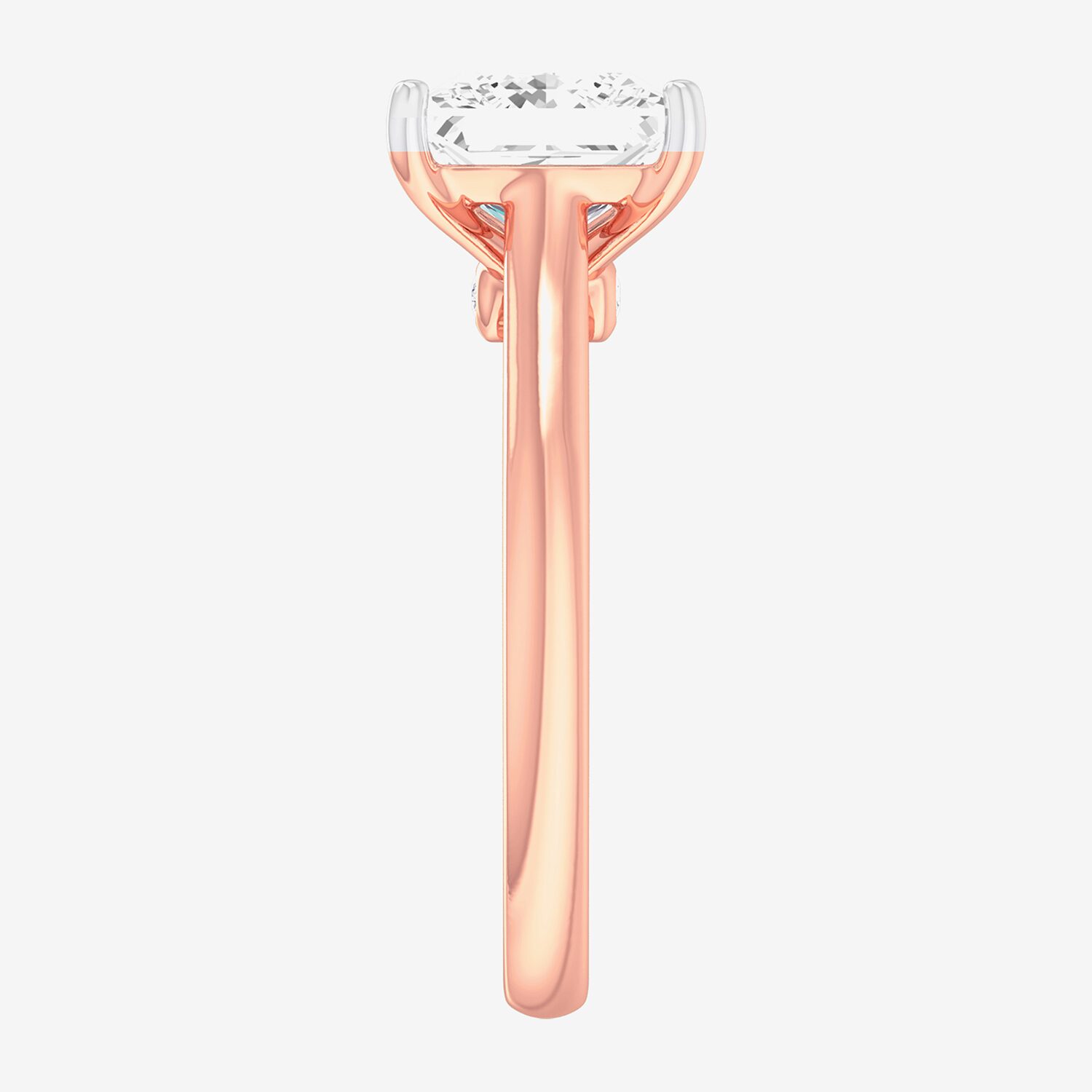 G-H / SI1-SI2) Womens 2 CT. T.W. Lab Grown White Diamond 14K Gold Princess Solitaire Engagement Ring